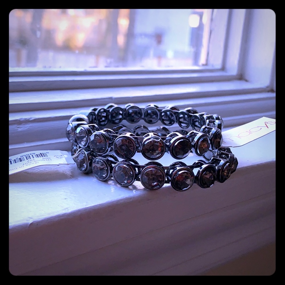 Beautiful, grey stone, magnetic bracelets